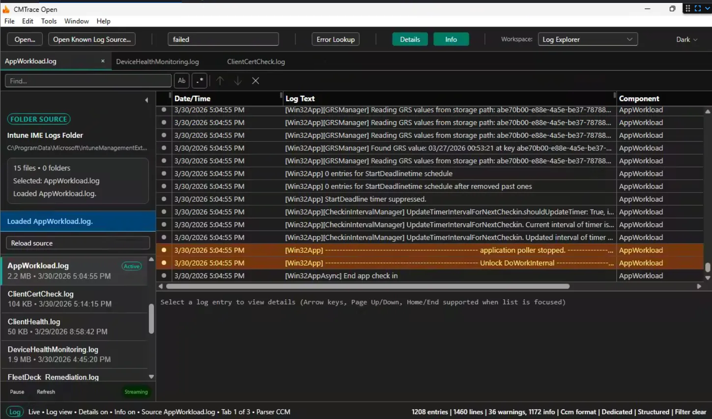Screenshot: folder opened, sidebar showing multiple files, tabs across the top